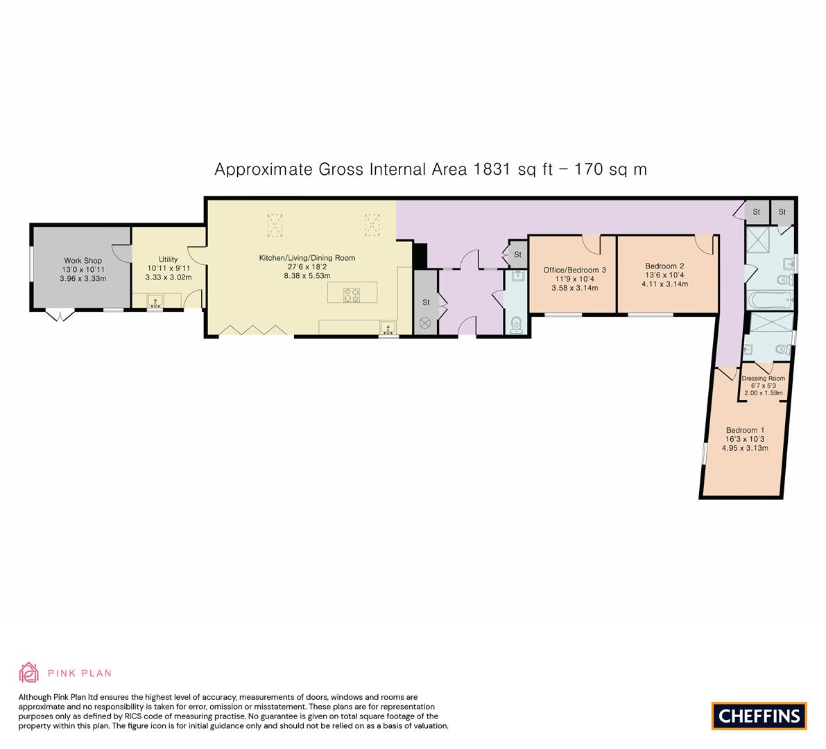 3 Bedroom for sale in Little Gransden Cheffins Cambridge Sales